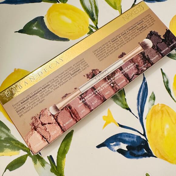 NEW URBAN DECAY Naked3 Soft Pink Eyeshadow Palette - Picture 4 of 14